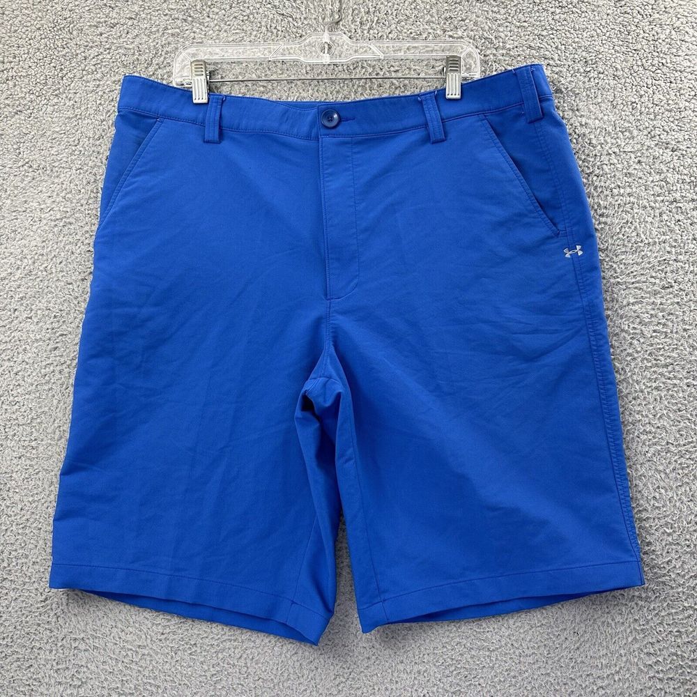 Under Armour Leaderboard Golf Shorts 11" Athletic Casual Logo Performance Men 38